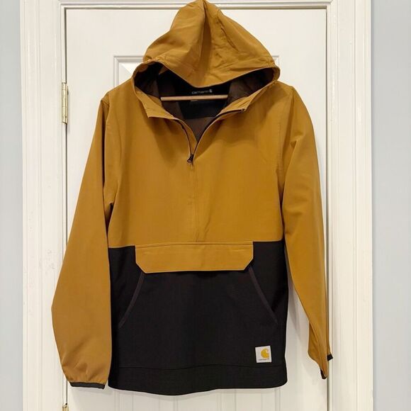 NWOT CARHARTT Rain Defender Packable Anorak Pullover Jacket Boys Size XL (18-20) - Picture 3 of 5